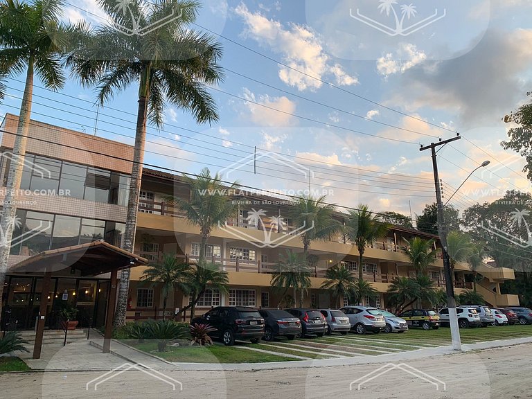 Flat Perfeito - Amarilis Riviera São Lourenço 324 suíte com