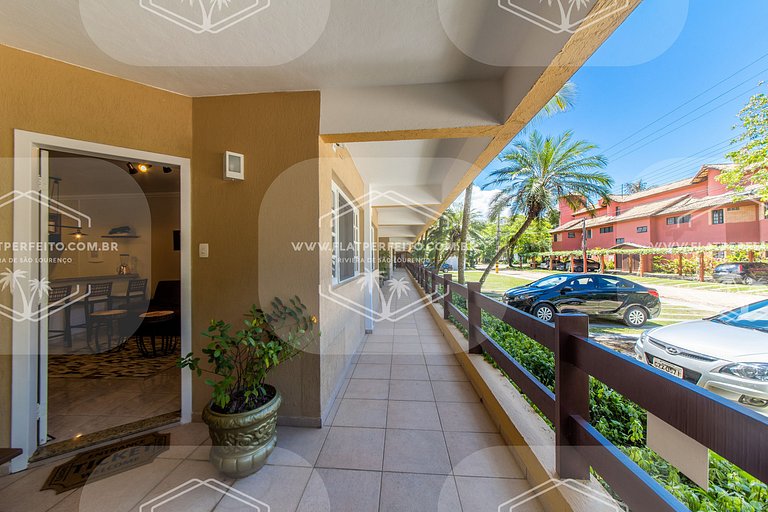 Flat Perfeito - Amarilis Riviera São Lourenço 112 quarto fam
