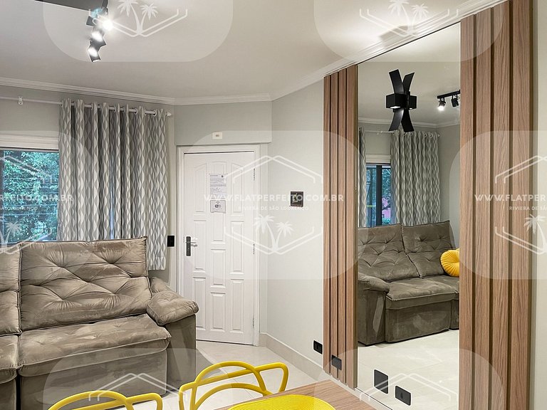 Flat Perfeito - Amarilis Riviera São Lourenço 214 quarto fam