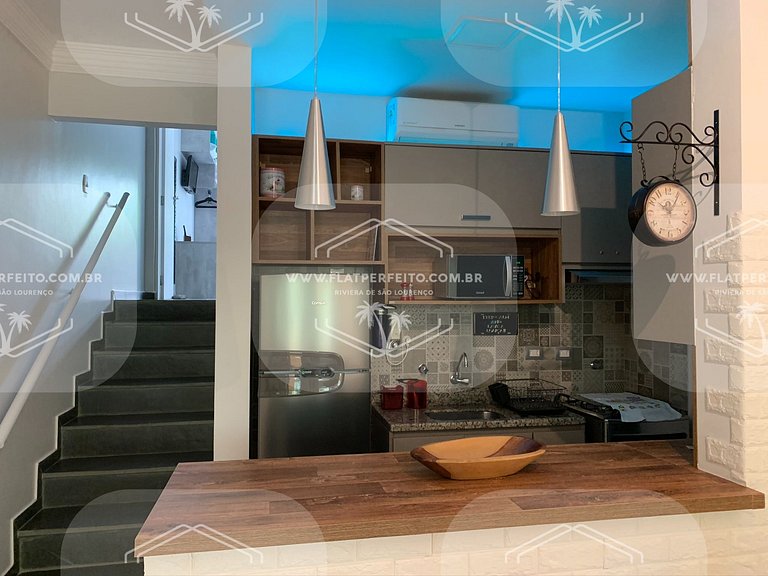 Flat Perfeito - Amarilis Riviera São Lourenço 231 duplex