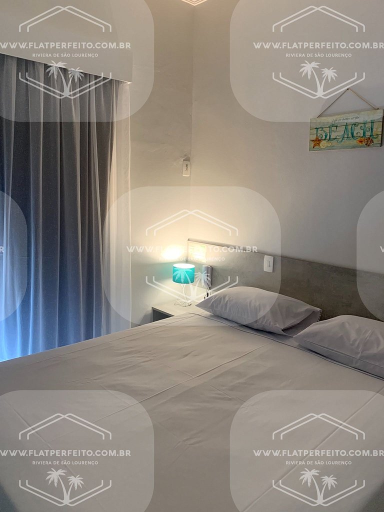 Flat Perfeito - Amarilis Riviera São Lourenço 231 duplex