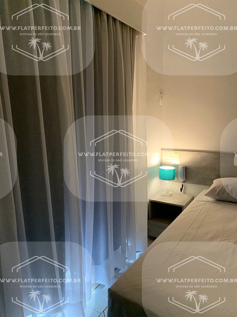 Flat Perfeito - Amarilis Riviera São Lourenço 231 duplex