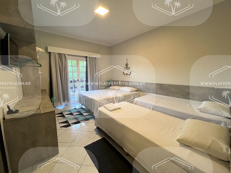 Flat Perfeito - Amarilis Riviera São Lourenço 231 duplex