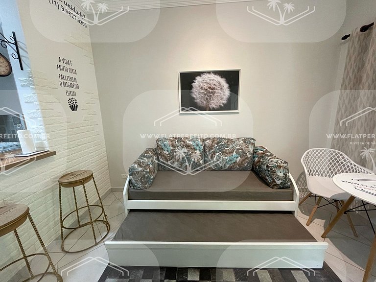 Flat Perfeito - Amarilis Riviera São Lourenço 231 duplex