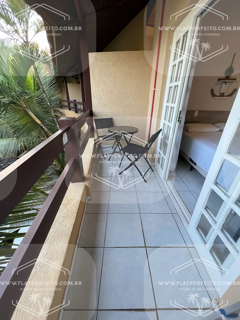 Flat Perfeito - Amarilis Riviera São Lourenço 231 duplex