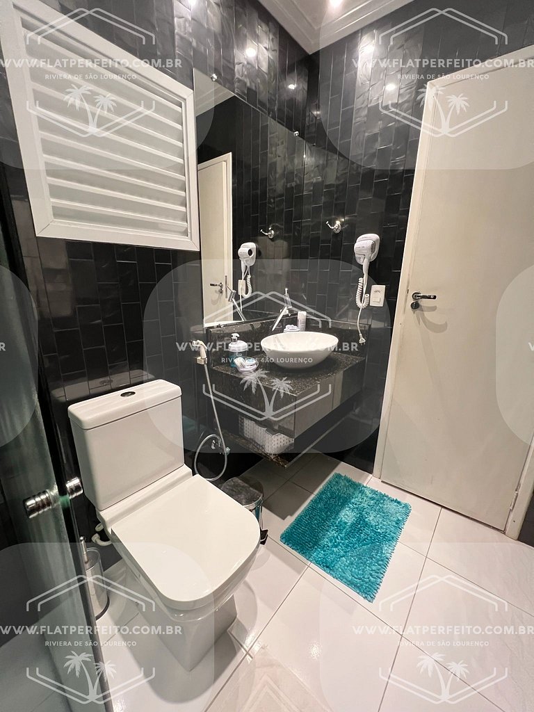 Flat Perfeito - Amarilis Riviera São Lourenço 231 duplex