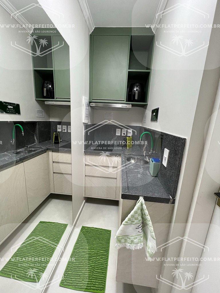 Flat Perfeito - Amarilis Riviera São Lourenço 310 suíte com