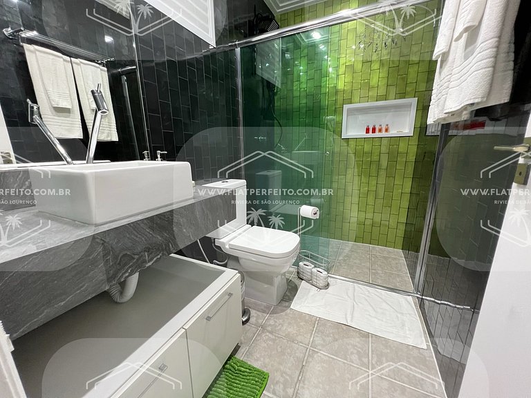 Flat Perfeito - Amarilis Riviera São Lourenço 310 suíte com