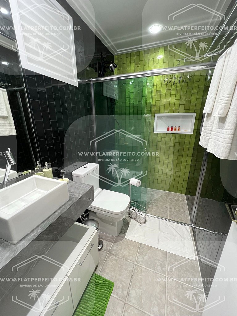 Flat Perfeito - Amarilis Riviera São Lourenço 310 suíte com