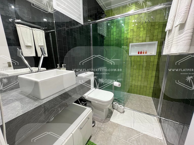 Flat Perfeito - Amarilis Riviera São Lourenço 310 suíte com