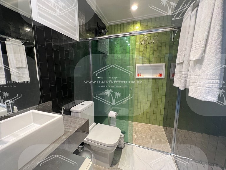 Flat Perfeito - Amarilis Riviera São Lourenço 310 suíte com