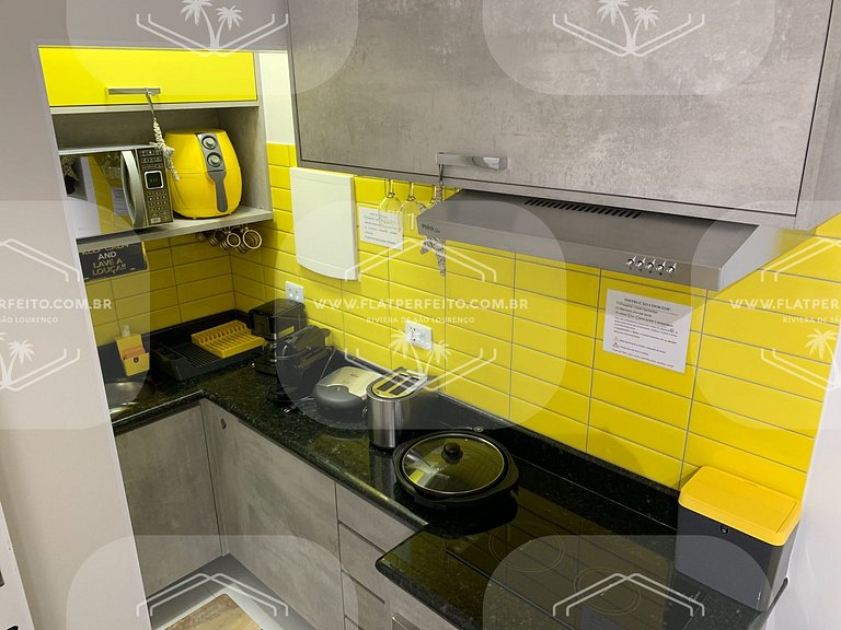 Flat Perfeito - Amarilis Riviera São Lourenço 324 suíte com