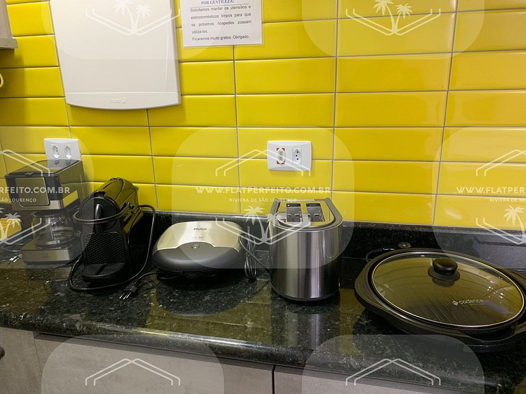 Flat Perfeito - Amarilis Riviera São Lourenço 324 suíte com