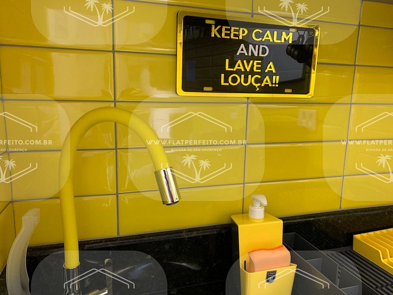 Flat Perfeito - Amarilis Riviera São Lourenço 324 suíte com