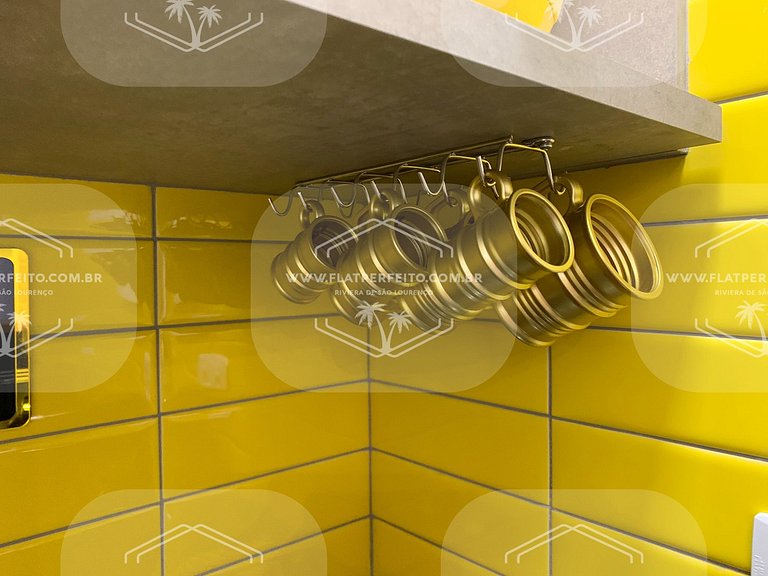 Flat Perfeito - Amarilis Riviera São Lourenço 324 suíte com