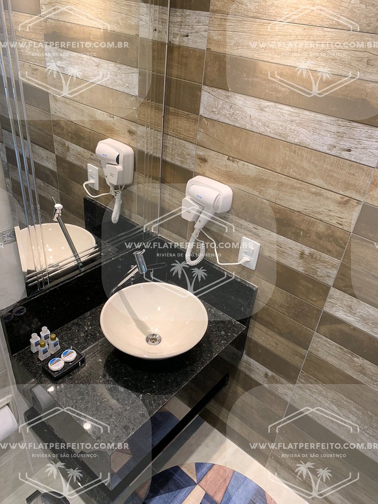 Flat Perfeito - Amarilis Riviera São Lourenço 324 suíe com c