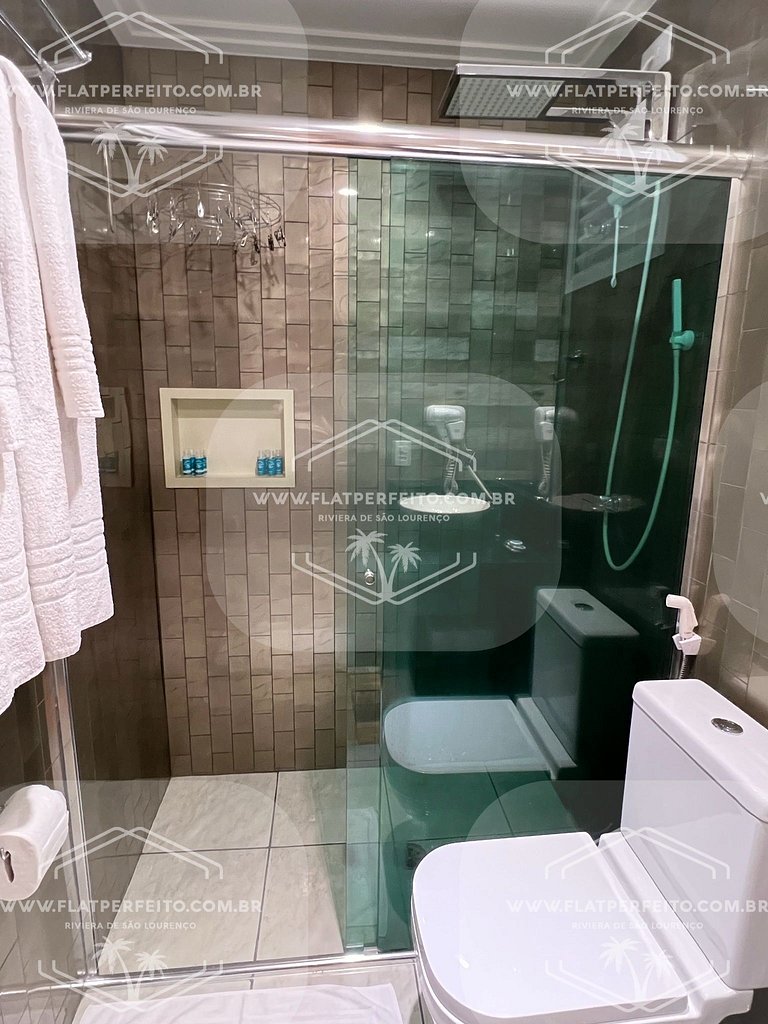 Flat Perfeito - Amarilis Riviera São Lourenço 324 suíe com c