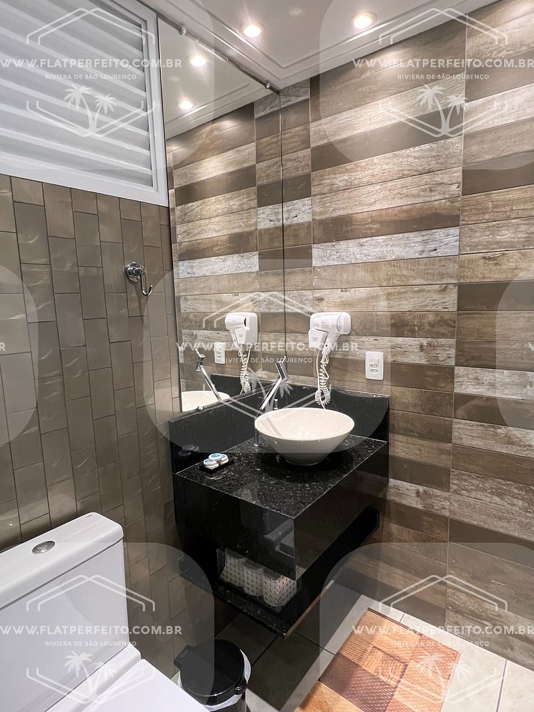 Flat Perfeito - Amarilis Riviera São Lourenço 324 suíte com