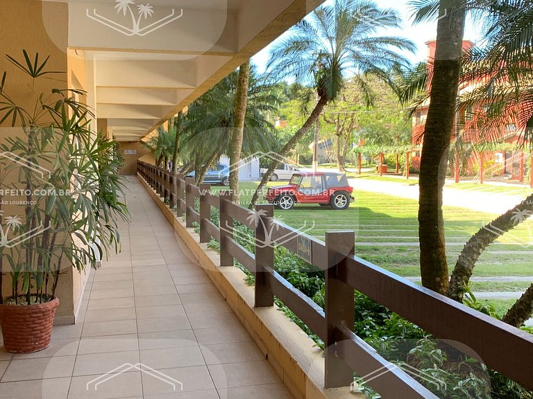 Flat Perfeito - Amarilis Riviera São Lourenço 314 suíte cama