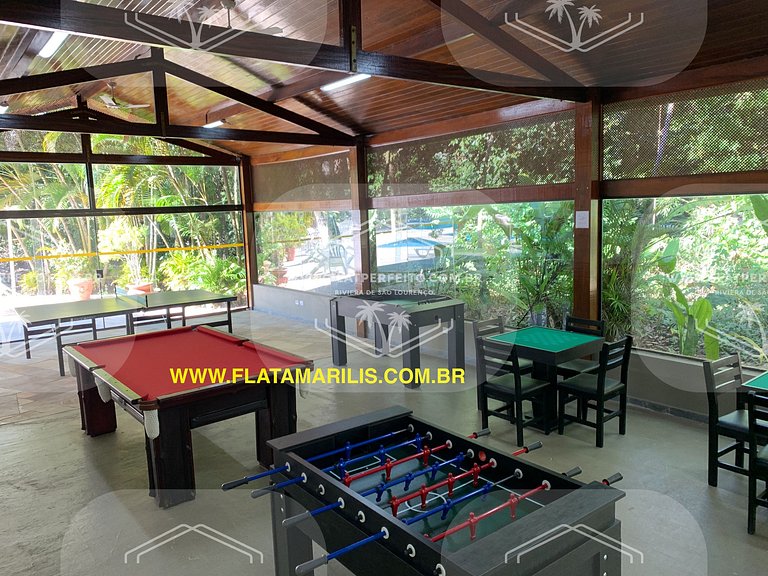 Flat Perfeito - Amarilis Riviera São Lourenço 310 suíte com
