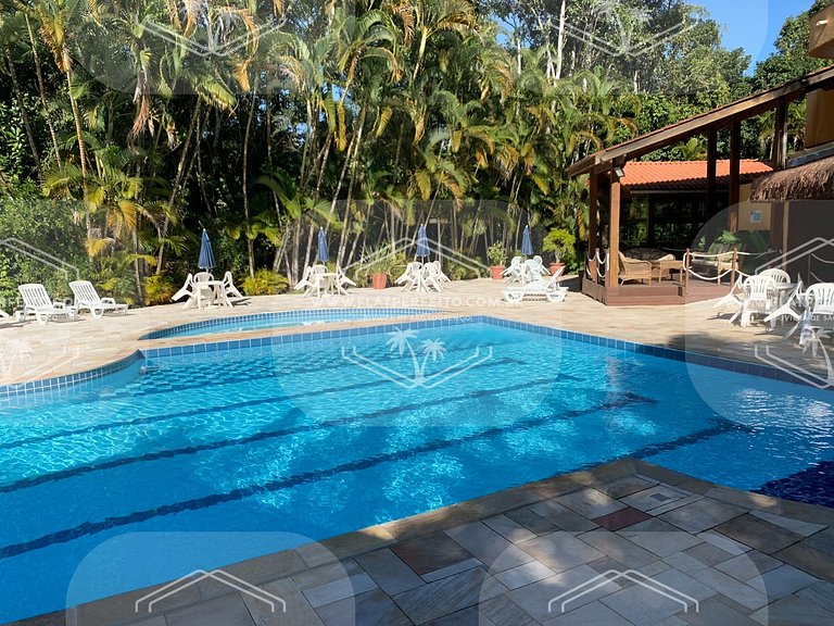 Flat Perfeito - Amarilis Riviera São Lourenço 314 suíte cama