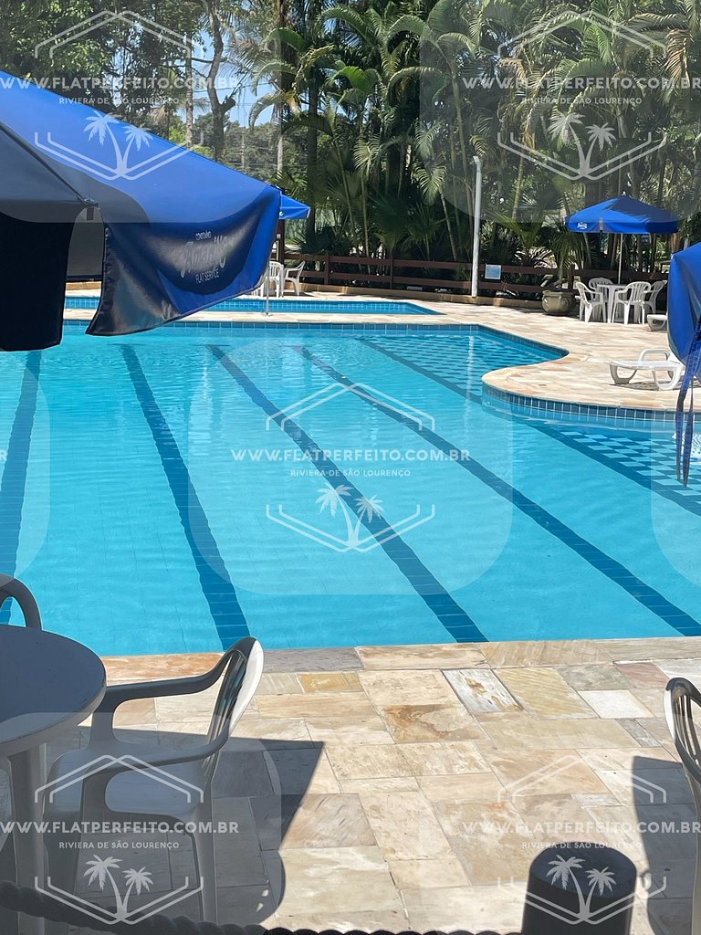 Flat Perfeito - Amarilis Riviera São Lourenço 324 suíe com c