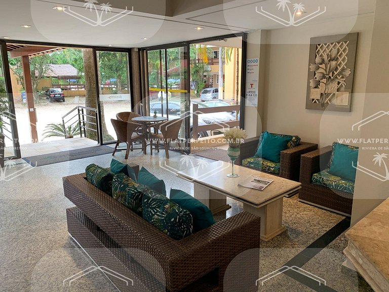 Flat Perfeito - Amarilis Riviera São Lourenço 324 suíte com