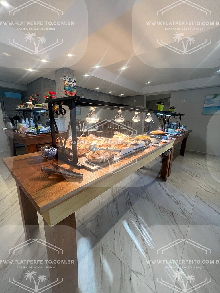Flat Perfeito - Amarilis Riviera São Lourenço 310 suíte com