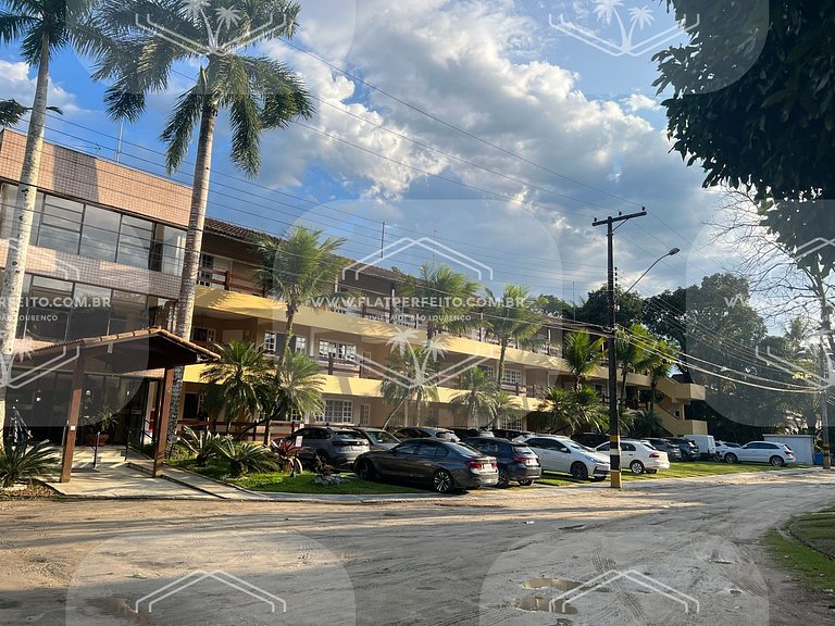 Flat Perfeito - Amarilis Riviera São Lourenço 314 suíte cama